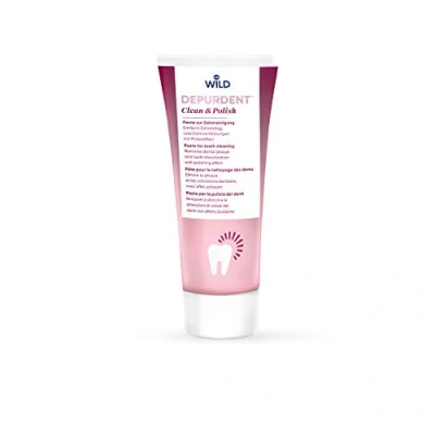 Image of Depurdent Clean &amp; Polish Paste for teeth cleaning, removes dental plaque and discoloration with polishing effect