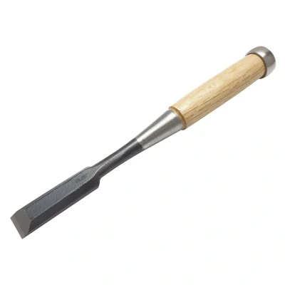 Image of DK 318 18mm Asahi Japanese Laminated SK5 High Carbon Steel Nomi Chisel