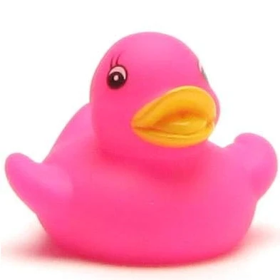 Image of Rubber Duck Lea pink 5 cm