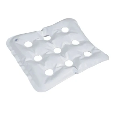 Image of Homecraft Inflatable Seat Cushion (Eligible for VAT Relief In the UK) 45.5 x cm Air Support, Increase Comfort Chair or Wheelchair, Easy to Inflate, Use at Home Work, Injury Recovery