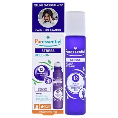 Image of Puressentiel Stress Roll On For Unisex 0.17 oz Oil