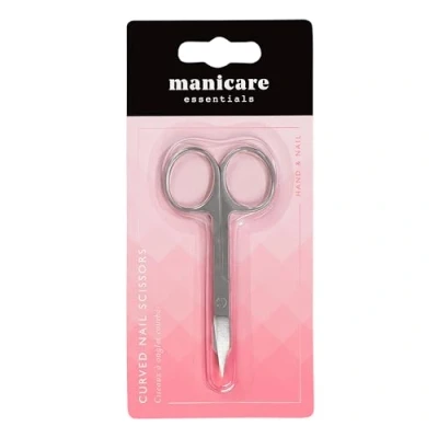 Image of Manicare Nail Scissors, Precision Curved Blades, Quality Surgical Grade Japanese Stainless Steel, Home And Professional Trimming Of Nails, Long Lasting Sharp Scissors For Manicure Pedicure