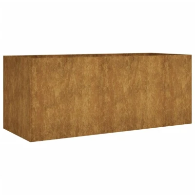 Image of vidaXL Garden Raised Bed 200x80x80 cm Corten Steel
