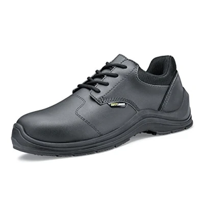 Image of Shoes for Crews 74785 40/7 ROMA81 Unisex Safety Shoe, Steel Toe,CE and S8, 7 UK, BLACK