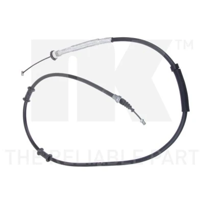 Image of 51871598, 51871599, 55700927, 55704103 Brake Cable NK 9023134 1673/1440mm Disc ALFA ROMEO: MiTo, FIAT: Punto III Hatchback