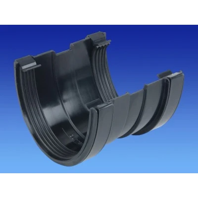 Image of Tiptop Home OSMA BLACK 113mm Gutter Union for DeepLine 4.5:2.5 System 9T909b…