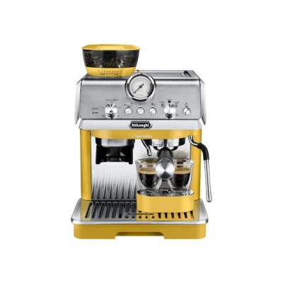 Image of Delonghi EC9155.YE La Specialista Arte Compact Manual Bean To Cup Coffee Machine Yellow