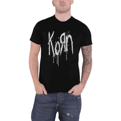Image of Korn T Shirt Still A Freak Band Logo Official Mens Black L