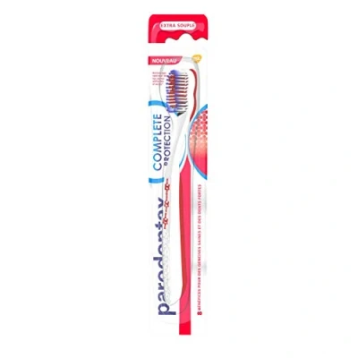 Image of Parodontax Complete Protection Toothbrush, Extra Soft, Helps Stop and Prevent Bleeding Gums, Random Model