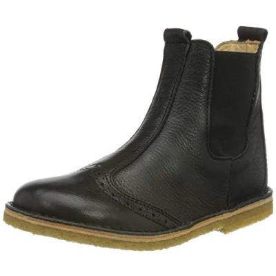 Image of Bisgaard Unisex Kids Nori Chelsea Boots, Black (Black 200), 29 EU