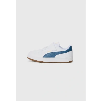 Image of PUMA CAVEN 2.0 AC+ PS Sneaker, White Dark Indigo Gum, 1 UK Child