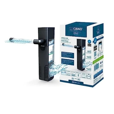 Image of Ciano CF40 Aquarium Internal Filter Flow of 200L/h. Suitable for aquariums between 10 40L.