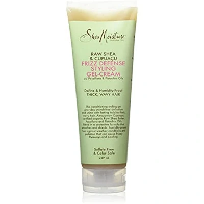 Image of shea Moisture raw and cupuacu frizz defense gel cream, 236 ml