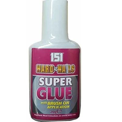 Image of 151 Hard As Nails Adhesive, Brush On Super Glue