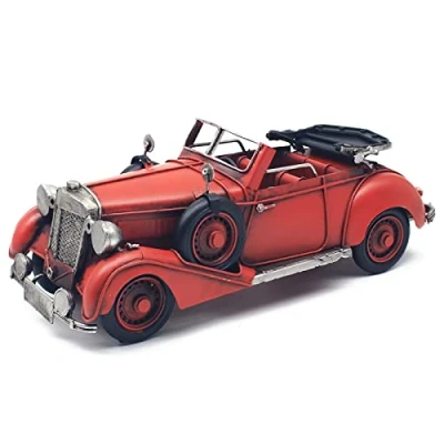 Image of Lesser &amp; Pavey Ornament, Tin, Vintage Car, One Size