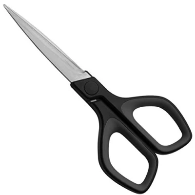 Image of Grunwerg Stainless Steel 170mm Household Scissors, Ergonomically Designed for Everyday Tasks, Heavy Duty Set