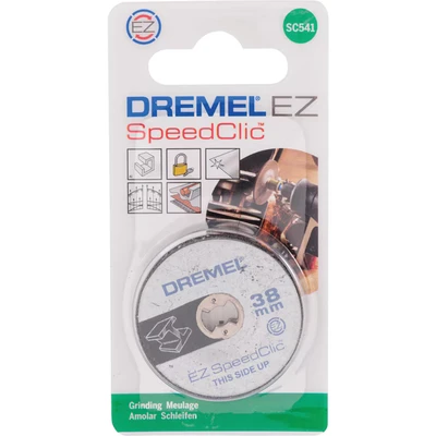 Image of Dremel SC541 EZ Speedclic Grinding Wheels Accessory Set, 2 Reinforced for and Sharpening Metals