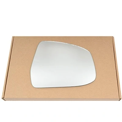 Image of Less4spares Wing Mirror Glass Right Compatible with Ford Mondeo 2007 2014 STICK ON Driver Off Side Convex