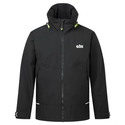 Image of Gill Mens OS3 Coastal Sailing Jacket Waterproof, Breathable &amp; Stain Repellent (Dark Navy, XL)