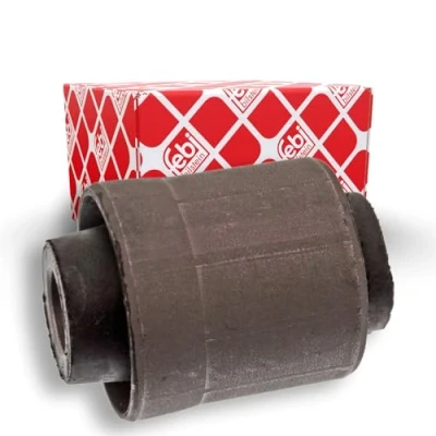 Image of MB809239, MR102012 Arm Bushes FEBI BILSTEIN 41157 Rear Axle Left, inner, Lower, Right Rubber Metal Mount
