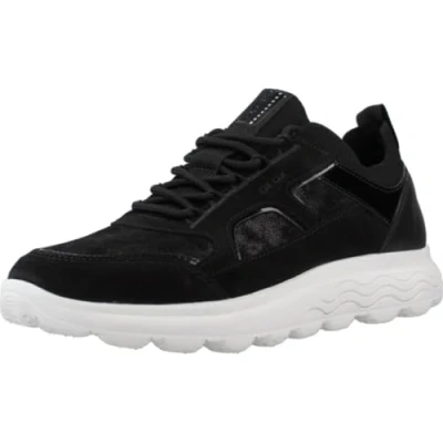 Image of Geox Women&#039;s D Spherica C Sneaker, Black, 6 UK