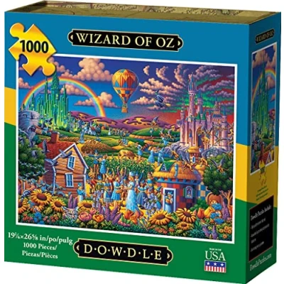 Image of EPHIIONIY Dowdle Jigsaw Puzzle Wizard of Oz 1000 Piece