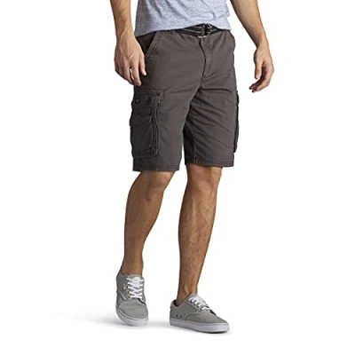 Image of Lee Men&#039;s Dungarees New Belted Wyoming cargo shorts, Shiner, 32 UK