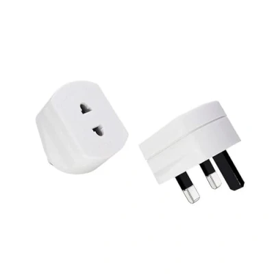 Image of Heavy Duty UK 1A Electric Shaver Razor Adaptor Toothbrush Plug Socket Converter 2 To 3 Pin