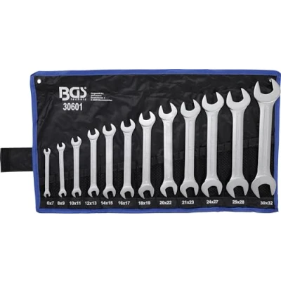 Image of BGS 30601 Double Open End Spanner Set 6 32 mm 12 pcs.