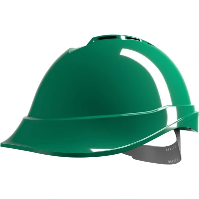 Image of V Gard 200 Vented Safety Helmet Green