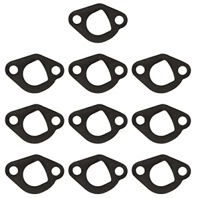 Image of PLYPIG 10pcs Muffler Exhaust Gasket Fits for Honda GX110 GX120 GX160 GX200 5.5HP 6.5HP Engines