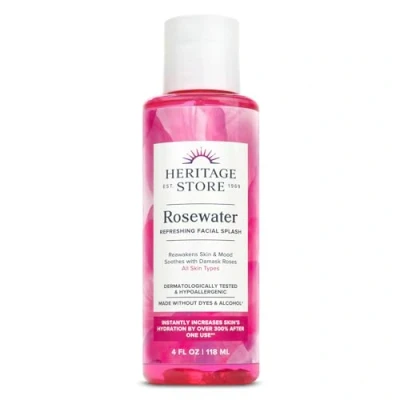 Image of Heritage Store 85603 4 Oz Rose Petals Rosewater