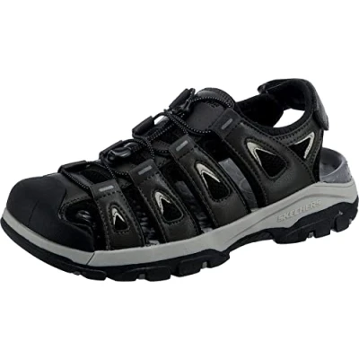 Image of Skechers Tresmen Fisher Walking sandals, Men&#039;s, Size: 400, Grey shoes