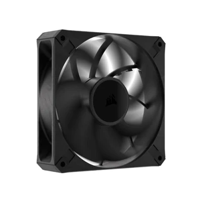 Image of Corsair RS120 MAX 120mm PWM Thick Fan High Static Pressure Liquid Crystal Polymer Construction Single Black