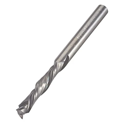 Image of Trend CNC Two Flute Down Cut Router Cutter, 6mm Shank, Diameter &amp; 32mm Length, Solid Tungsten Carbide, CNC/103X6STC