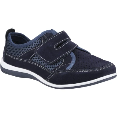 Image of Fleet &amp; Foster Pamela Shoe Navy Size 39 Female