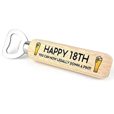 Image of Red Ocean 18th Birthday Bottle Opener Gifts for Son Brother Funny Him