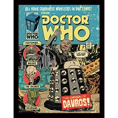 Image of Doctor Who Art Prints, Multi Colour, 30 X 40cm