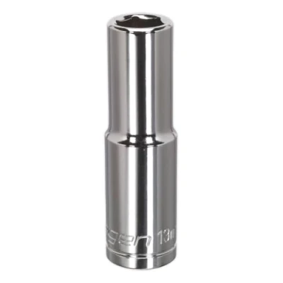 Image of Sealey WallDrive® Socket 13mm Deep 1/2&quot;Sq Drive S0669