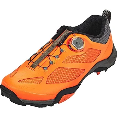 Image of Shimano Men MT700 SPD MTB Cycling Shoe Orange, Size EU 44