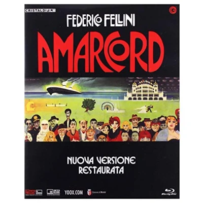 Image of Amarcord (Nuova Versione Restaurata) [Blu ray] [Import italien]