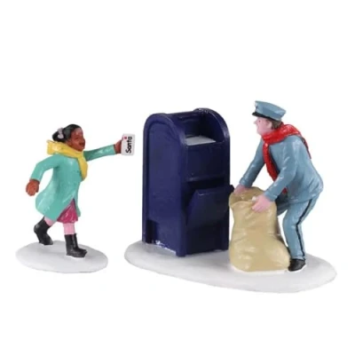 Image of Lemax Just in Time 02944 Christmas Village Winter Figurine