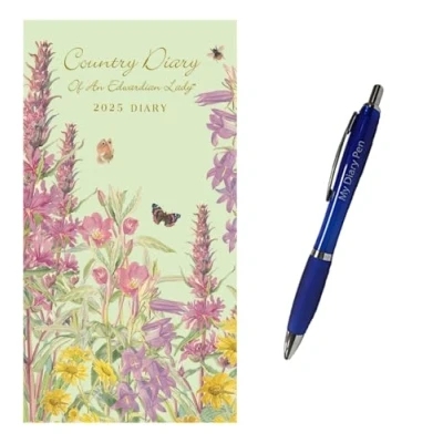 Image of Country Diary of an Edwardian Lady Slim 2025 + Exclusive Limited Edition Pen