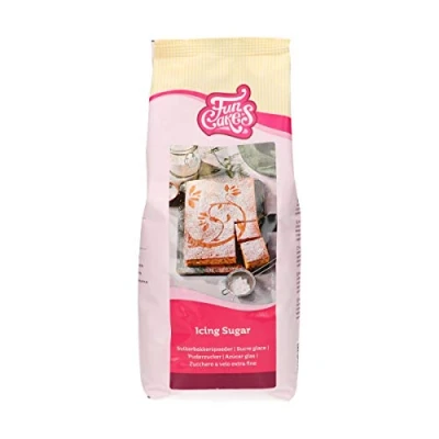 Image of FunCakes Icing Sugar, Refined Sugar of Confectioners&#039; Quality, Ultrafine Texture, Perfect for Making Icing, Buttercream or to roll Out Fondant, Halal, 900g.