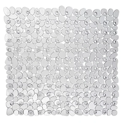 Image of WENKO 20265100 Shower mat Paradise Transparent antislip, Plastic,