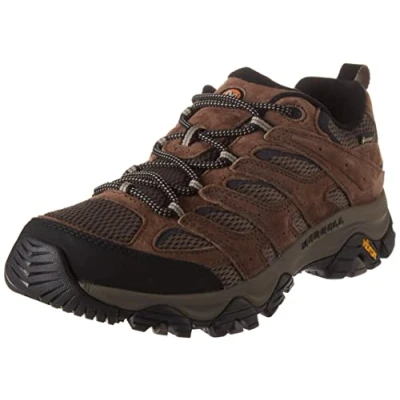 Image of Moab 3 GTX Leather Textile Men&#039;s Hiking Shoes