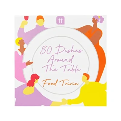 Image of Talking tables 80 Dishes Food Trivia Game Card For Couples, Families, Friends and Foodies Cards