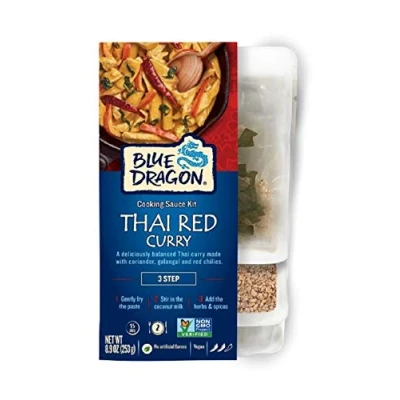 Image of BLUE DRAGON CURRY KIT THAI RED 3 STEP