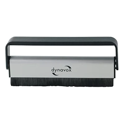Image of Dynavox Vinyl Record Cleaning Brush, Carbon fibres, Black, Extra Breit