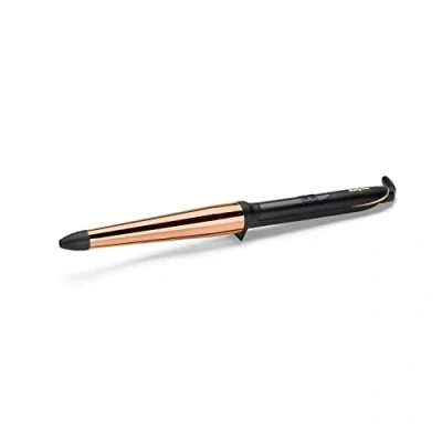 Image of BaByliss Titanium Brilliance Large 32 19mm Conical Curling Wand, Black